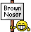 brown noser